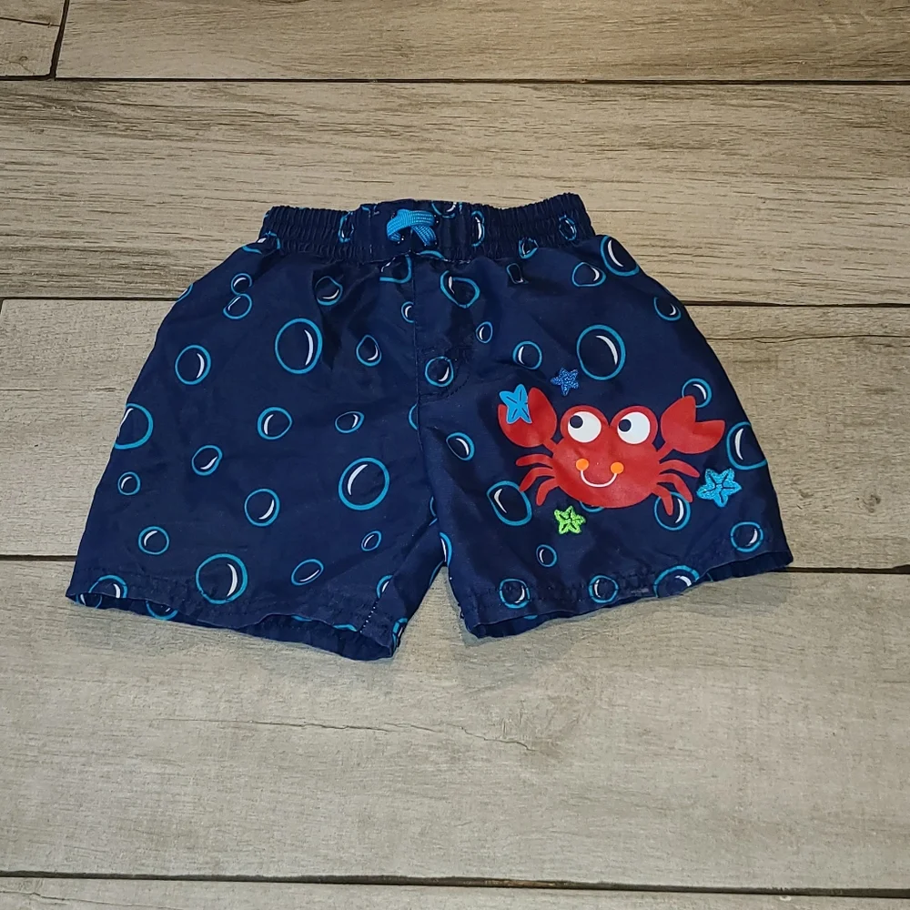 🍁 Baby boy crab swim trunks🧁